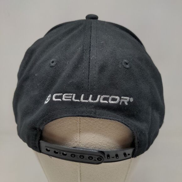 Cellucor Men's Snapback Hat Black Embroidered Big Logo Spell Out - Picture 6 of 8